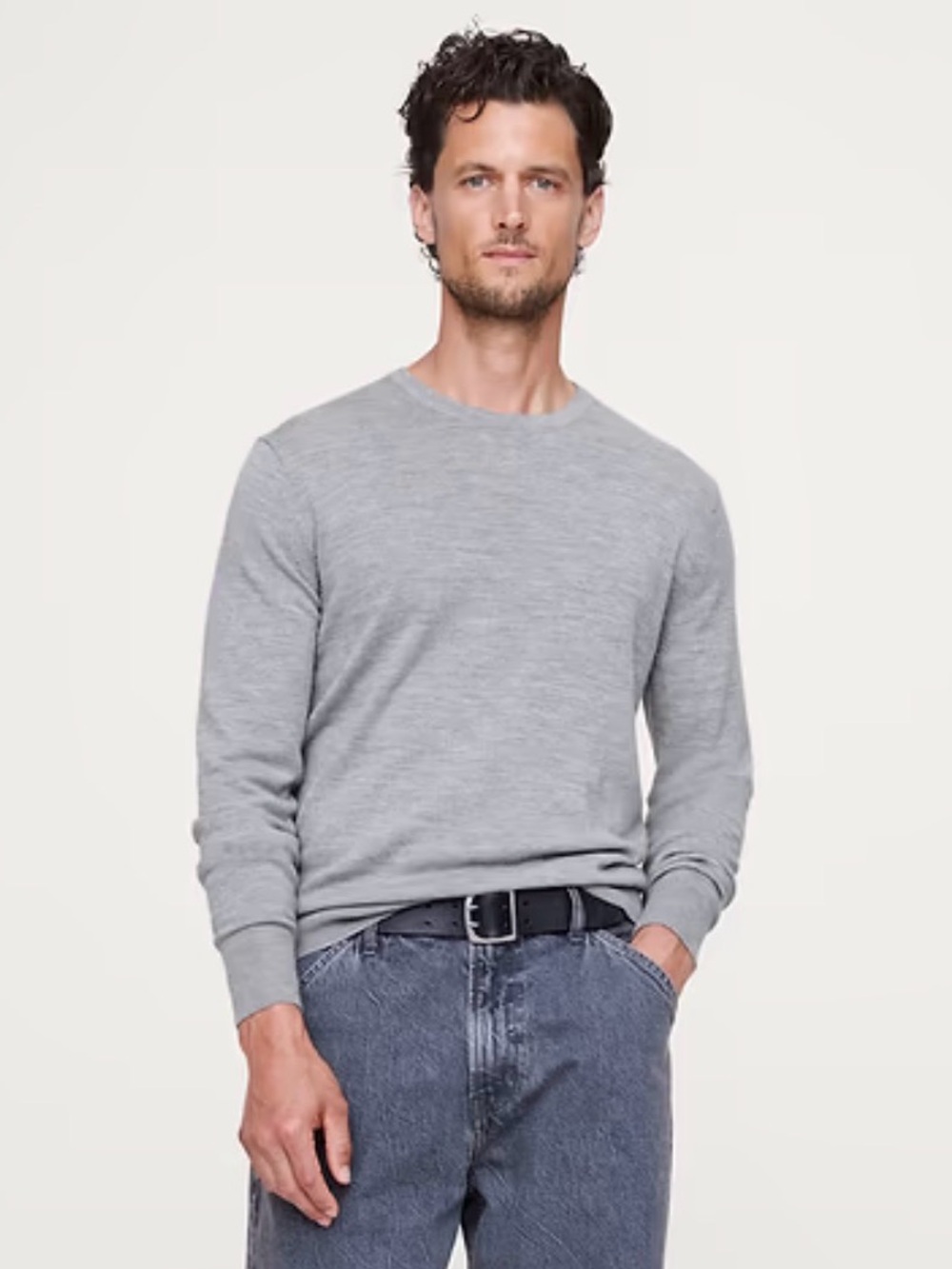Banana Republic Merino Wool Crewneck Sweater